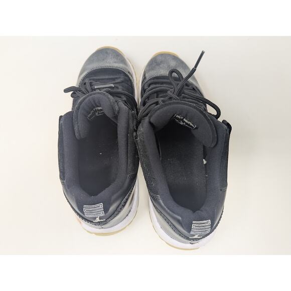 Nike Black and White Athletic Shoes with Tan Soles - Picture 6 of 10